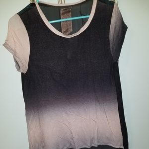 Black and gray tshirt